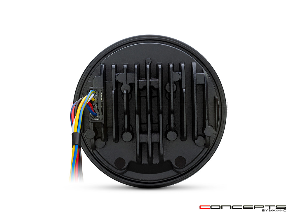 5.75" Integrated LED Headlight + Turn Signals + Daytime Running Lights