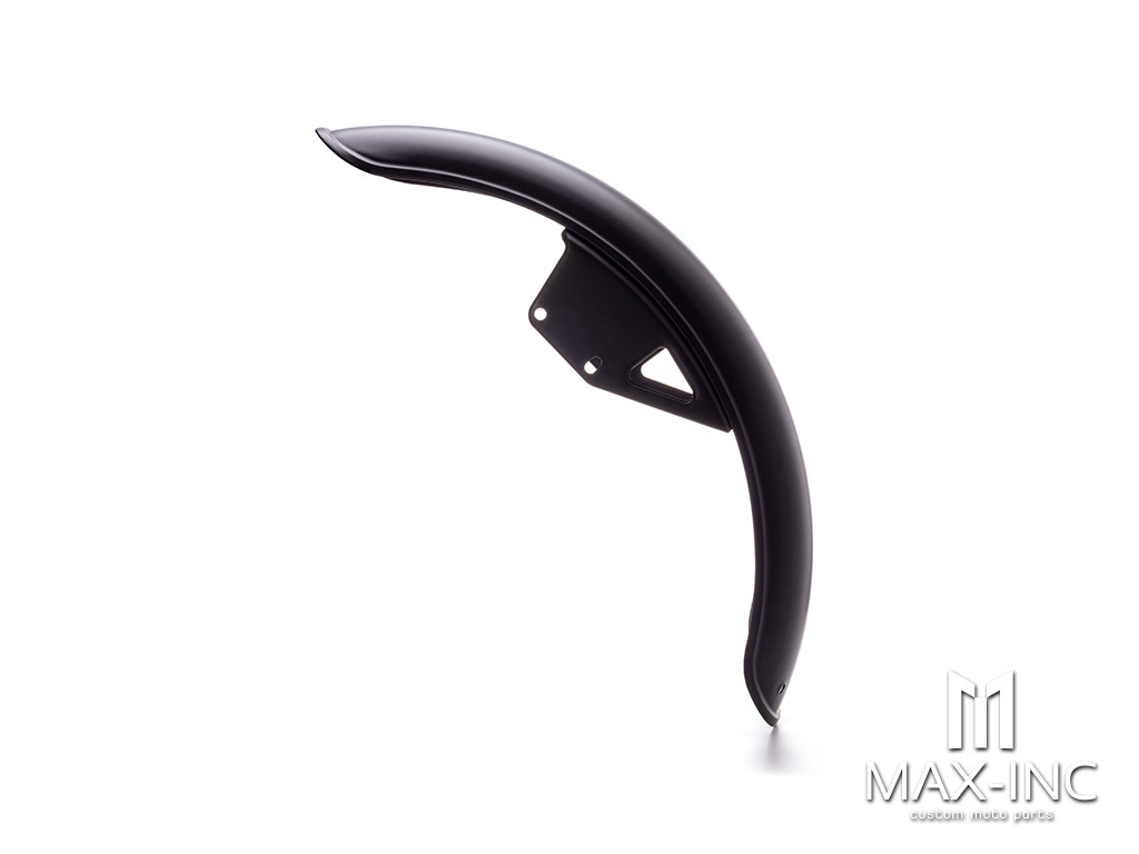 Matte Black Universal Metal Cafe Racer Front Fender / Guard