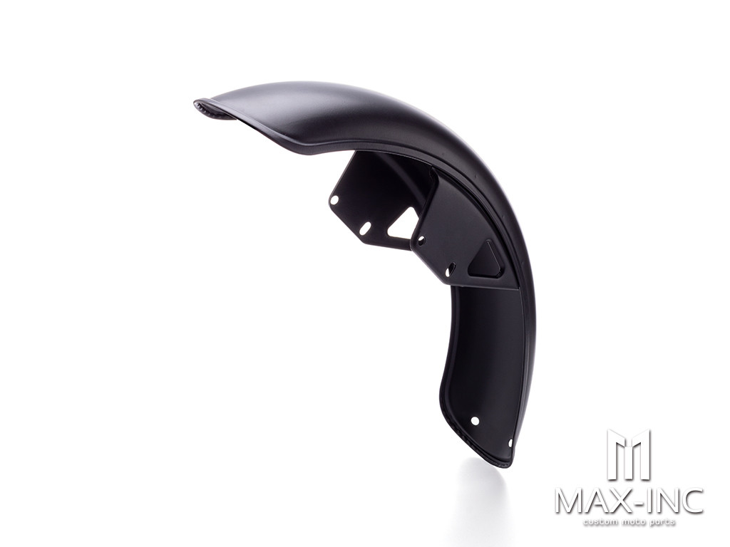 Matte Black Universal Metal Cafe Racer Front Fender / Guard