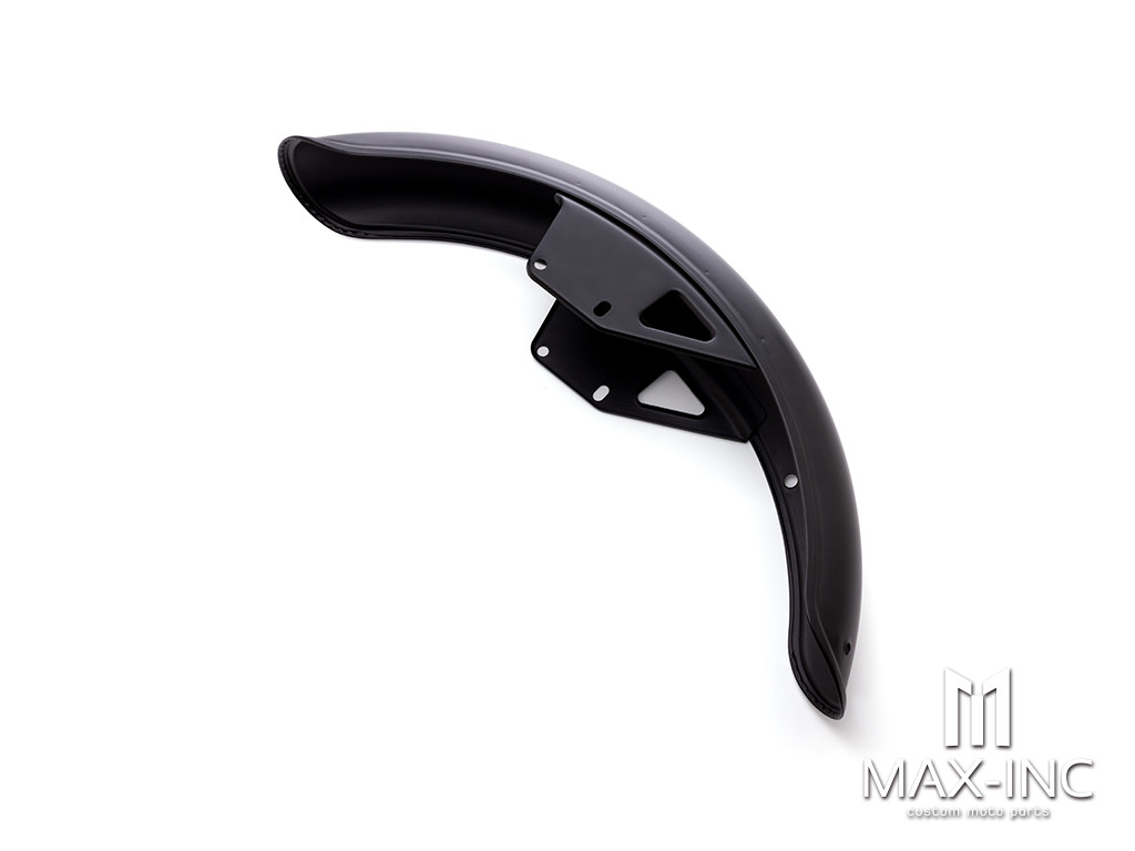 Matte Black Universal Metal Cafe Racer Front Fender / Guard