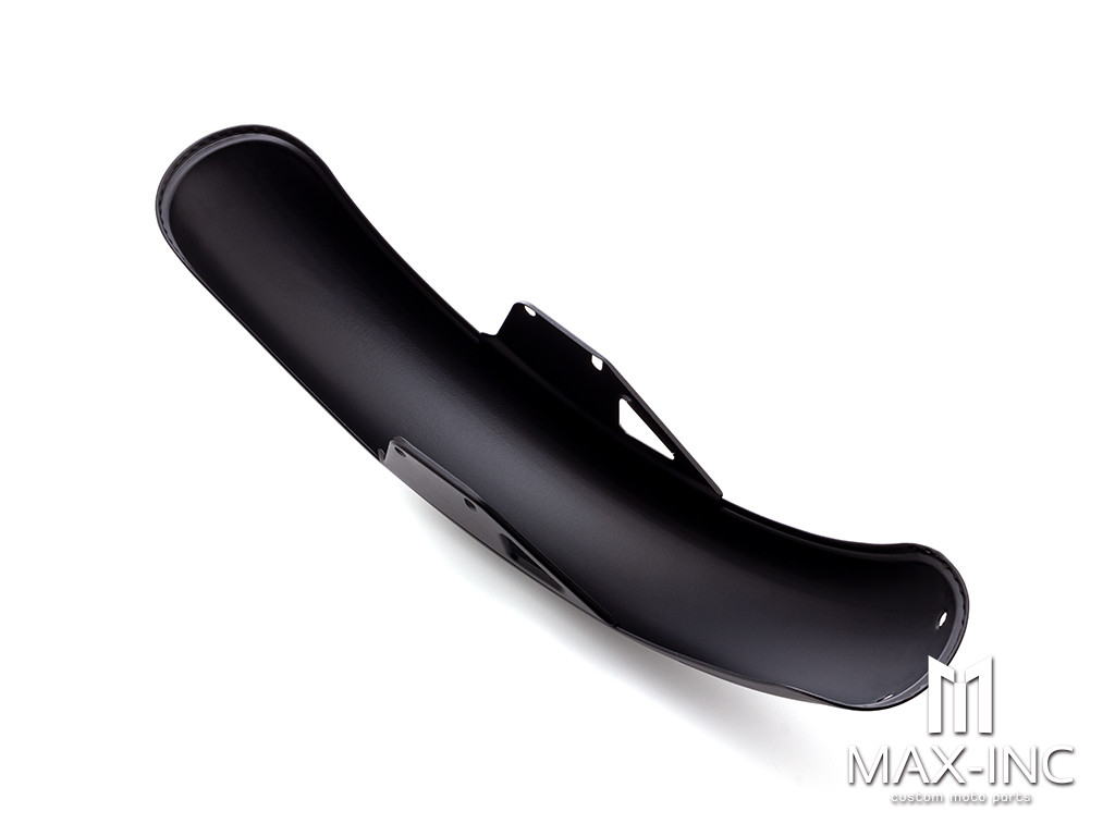 Matte Black Universal Metal Cafe Racer Front Fender / Guard
