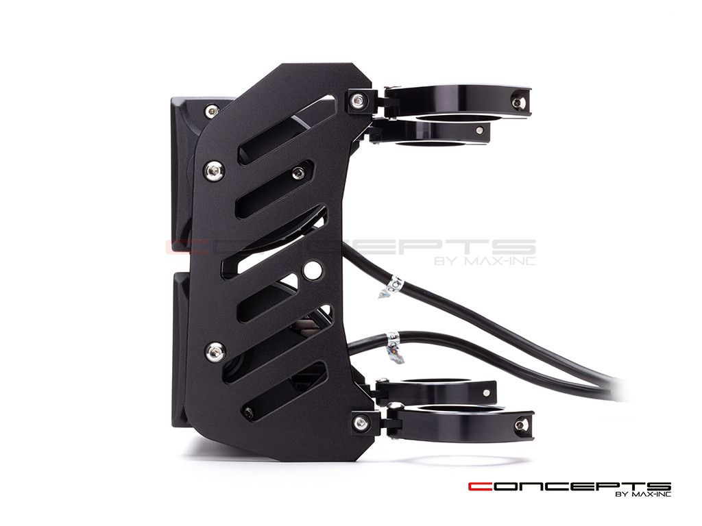 Vadar Heavy Duty Daymaker Dual Stacked LED Light Bar Headlight -  Fork Clamp Sizes 32 - 59mm