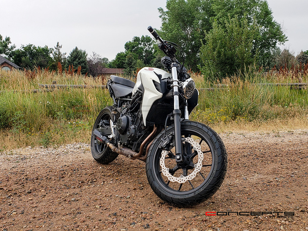 MONZA 5.75 Inch CNC Machined Aluminum LED Headlight - Union Jack Cover