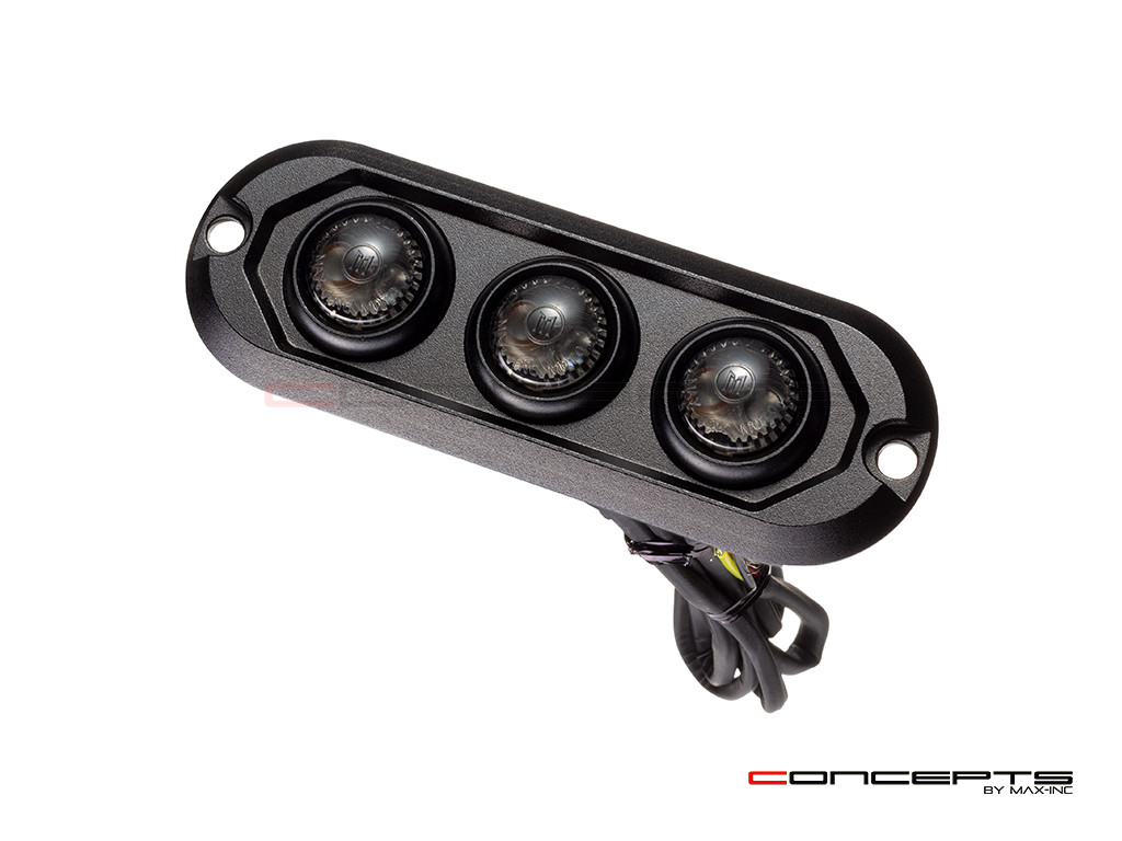Mimo Custom Micro CNC Billet Aluminum Integrated LED Stop / Tail Lights / Turn Signals