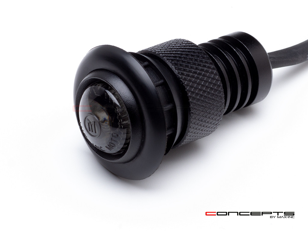 Mimo Micro Flush Mount CNC Billet Aluminum Integrated LED Stop / Tail Lights / Turn Signals