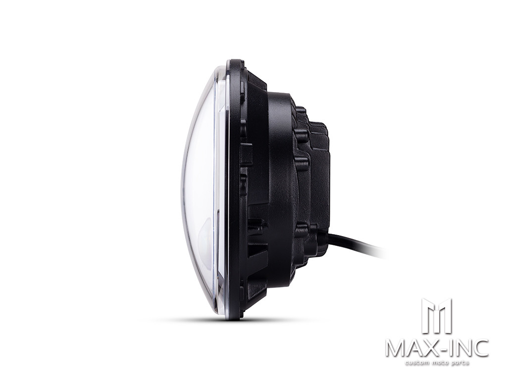 7"  LED Headlight + Integrated DRL & Half Moon Turn Signals