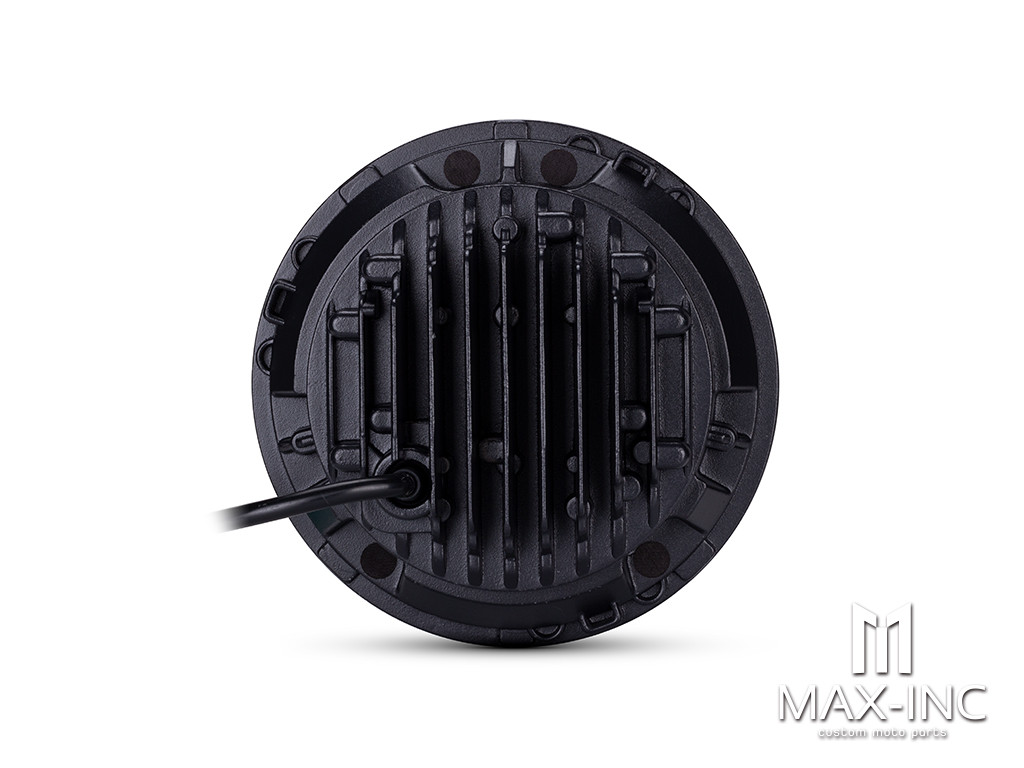 7"  LED Headlight + Integrated DRL & Half Moon Turn Signals