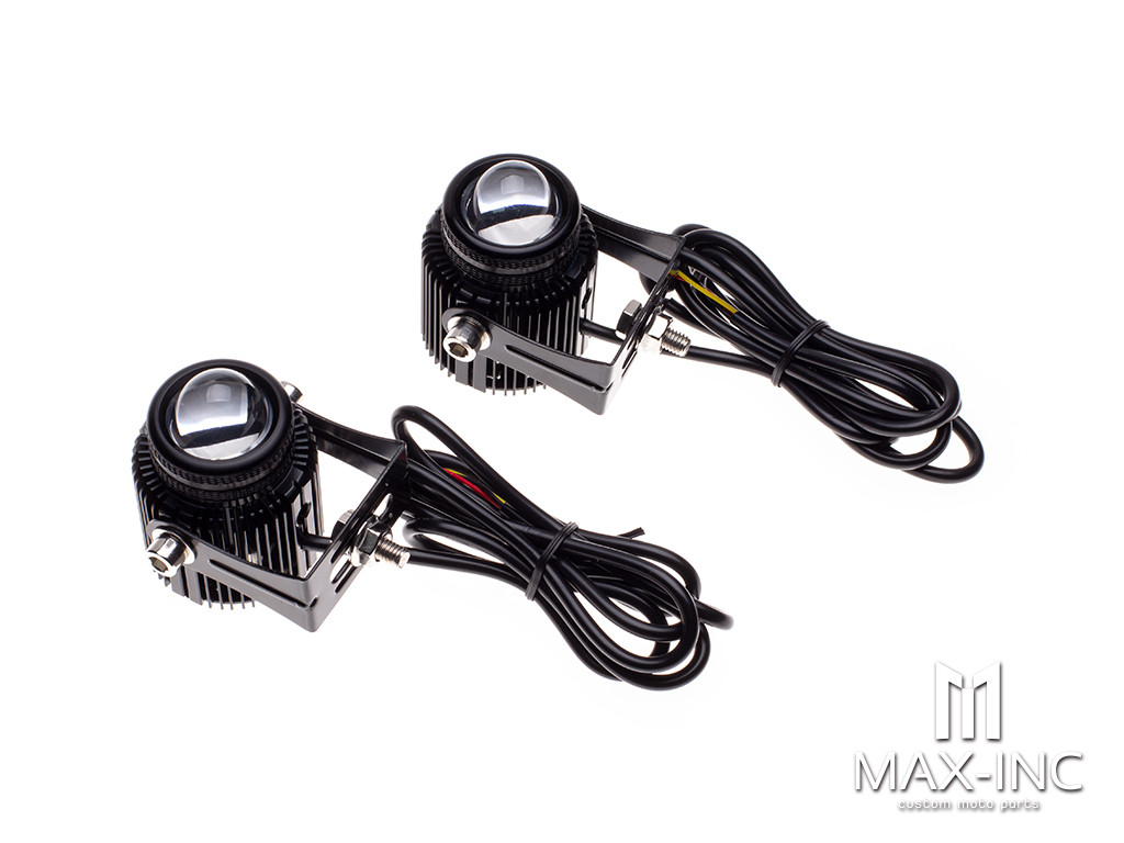 Universal Projector 20w LED Dual Function Mini Driving Lights 