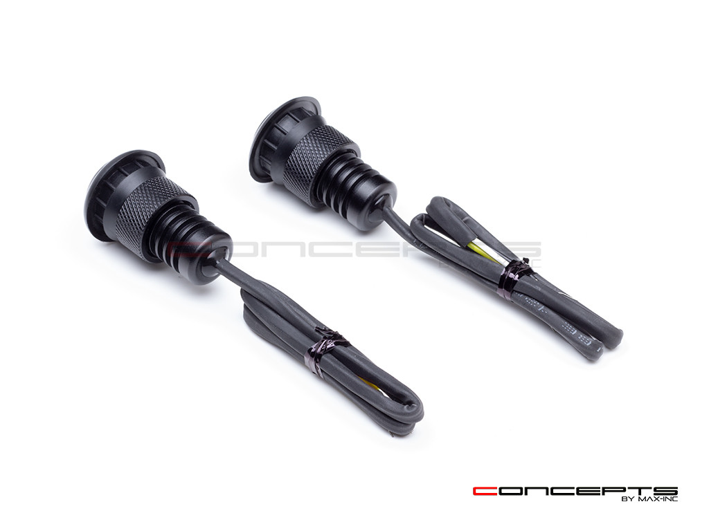 Mimo Micro Flush Mount CNC Billet Aluminum Integrated LED DRL + Turn Signals