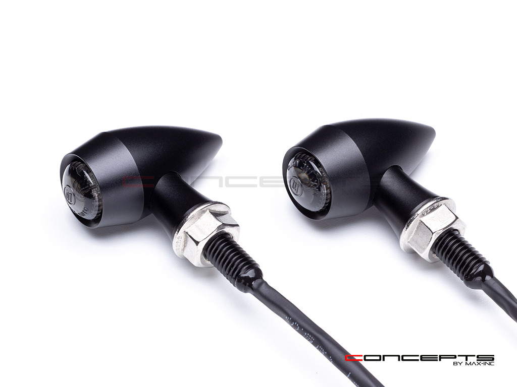 ARES Micro CNC Billet Aluminum Integrated Daytime Running Lights / Turn Signals