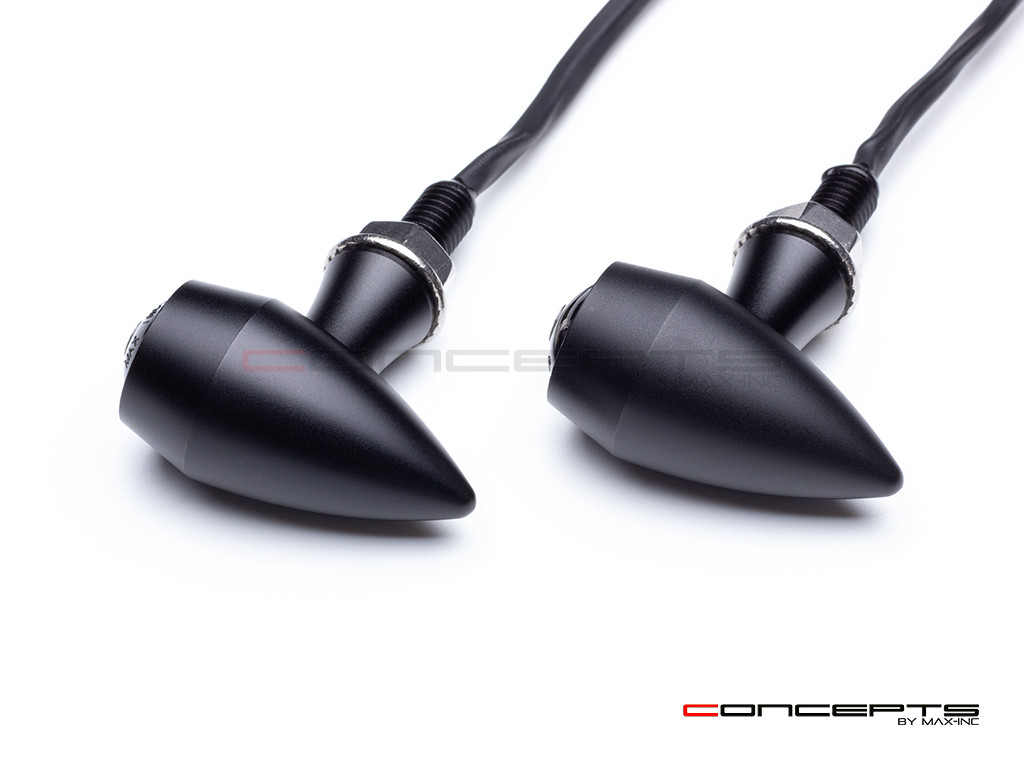 ARES Micro CNC Billet Aluminum Integrated Daytime Running Lights / Turn Signals