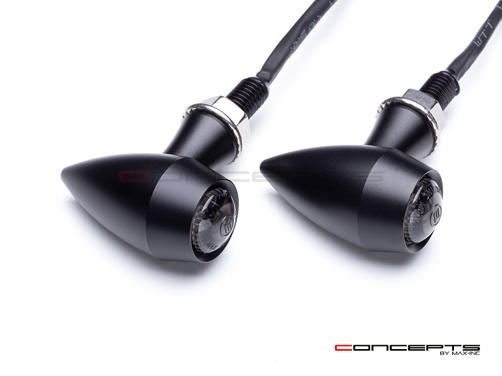 ARES Micro CNC Billet Aluminum Integrated Daytime Running Lights / Turn Signals