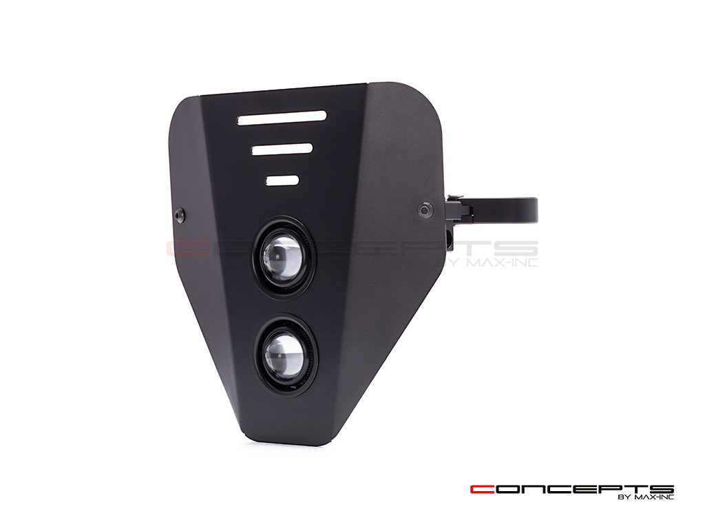 "Beta" Dual LED Projector Mini Headlight Mask