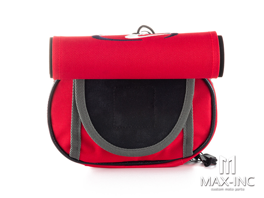 High Quality Red Universal Motorcycle Handlebar Mount Tool / Map Bag