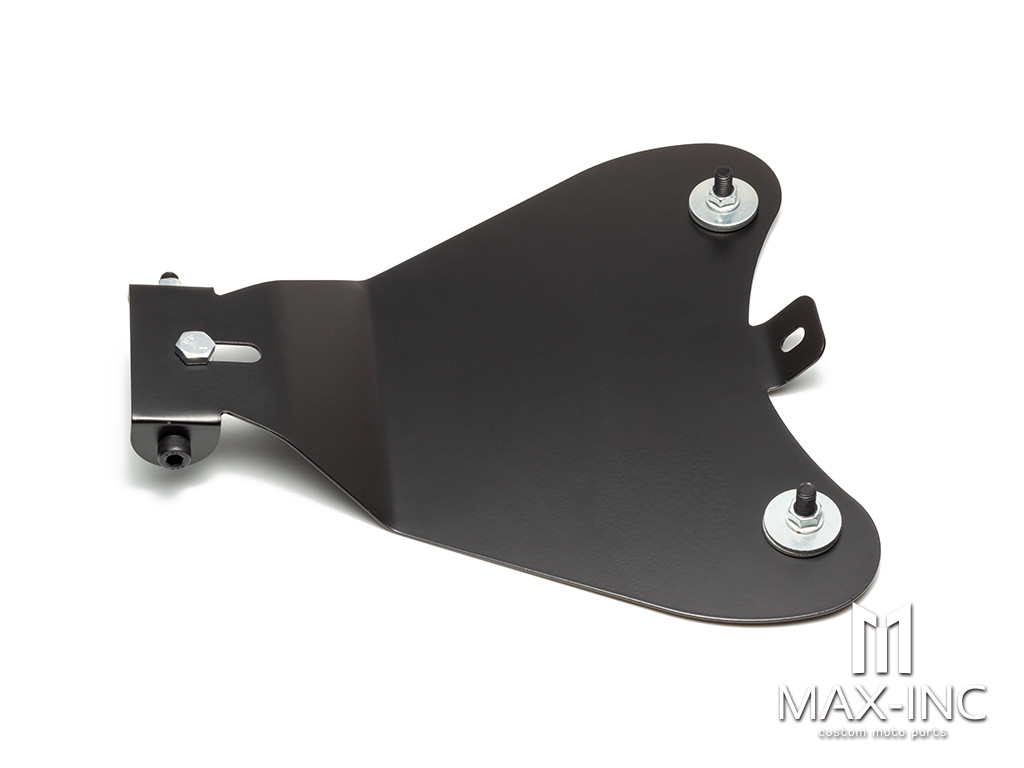 Black Custom Bobber Solo Saddle Seat Baseplate Bracket