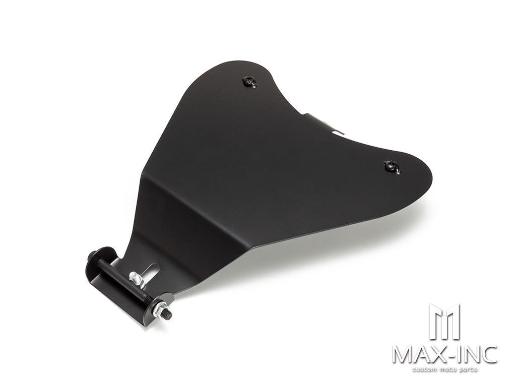 Black Custom Bobber Solo Saddle Seat Baseplate Bracket