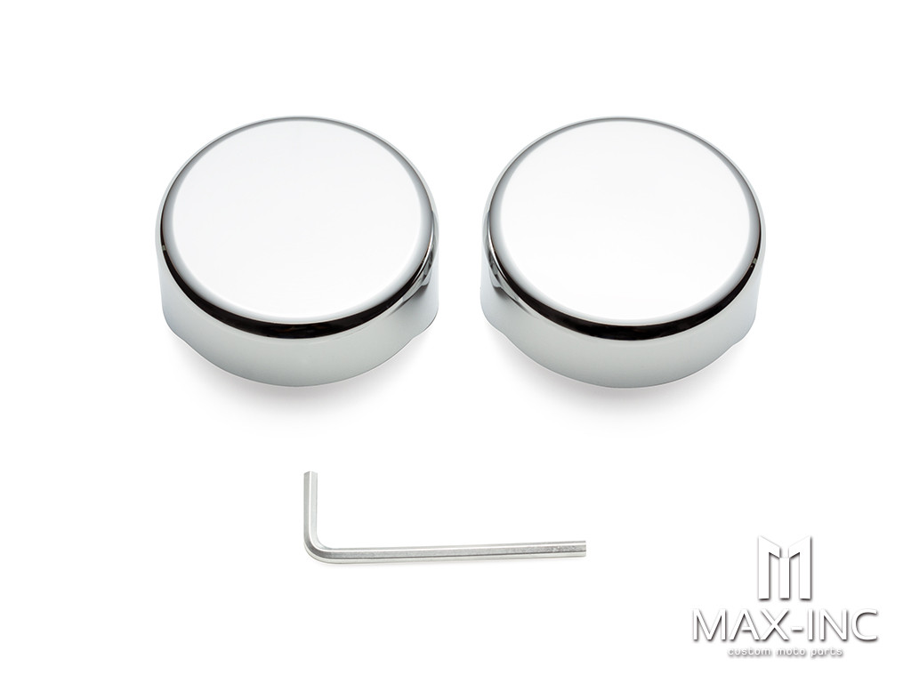 Chrome UPPER FORK CAPS Covers For Harley for Softail Breakout FXBR FXBRS