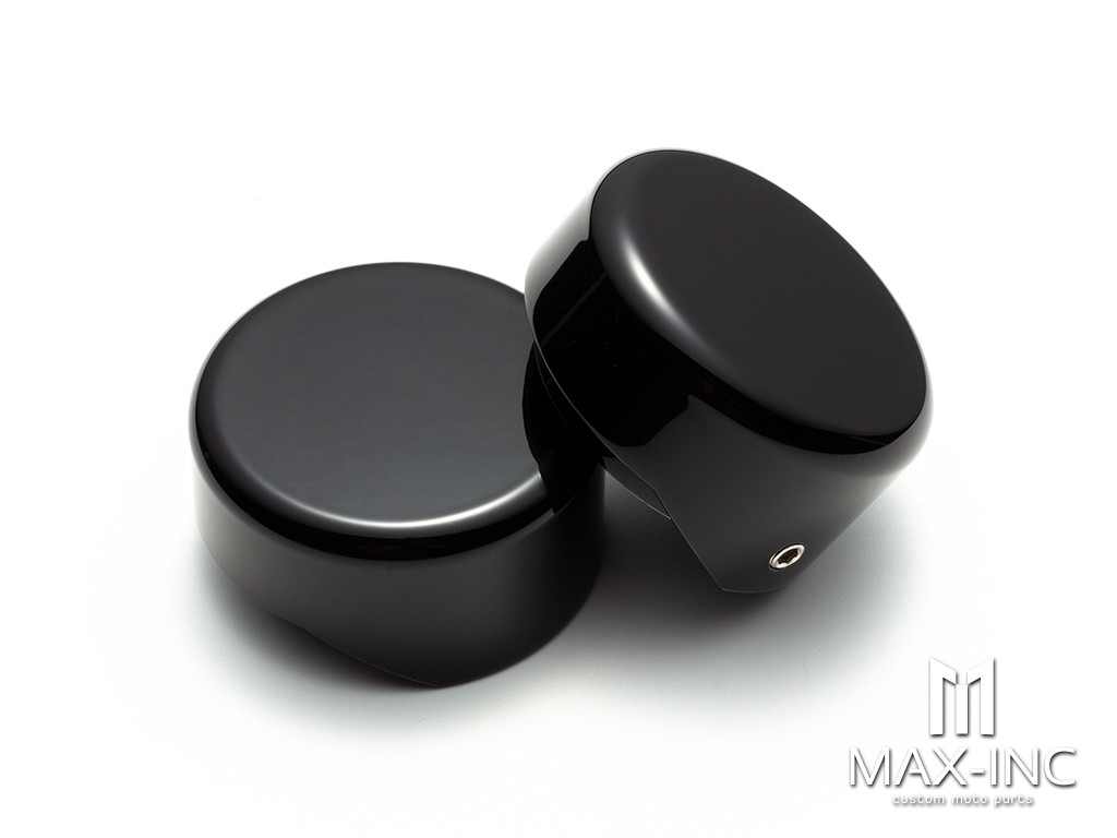 BLACK UPPER FORK CAPS Covers For Harley for Softail Breakout FXBR FXBRS