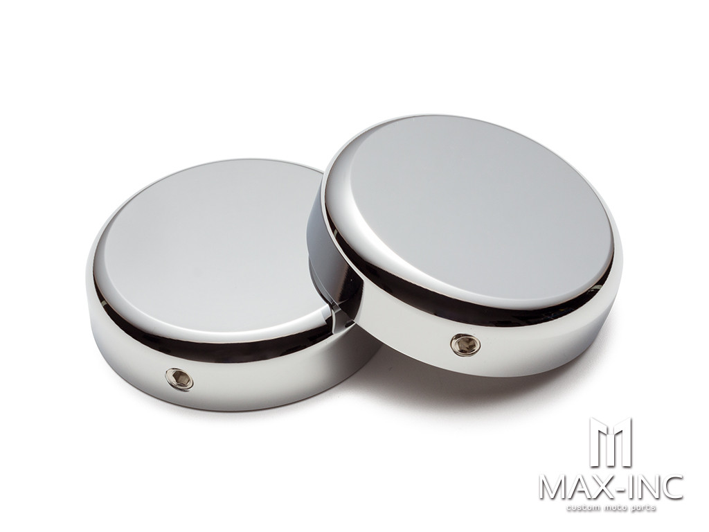 CHROME UPPER FORK CAPS FOR HARLEY SOFTAIL STREET BOB 2018-2020 FXBB Model