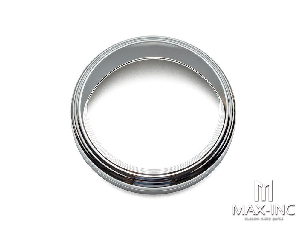 5 Inch Visor Speedometer Gauge Bezel Cover Trim Ring Fit For Harley Softail FXST