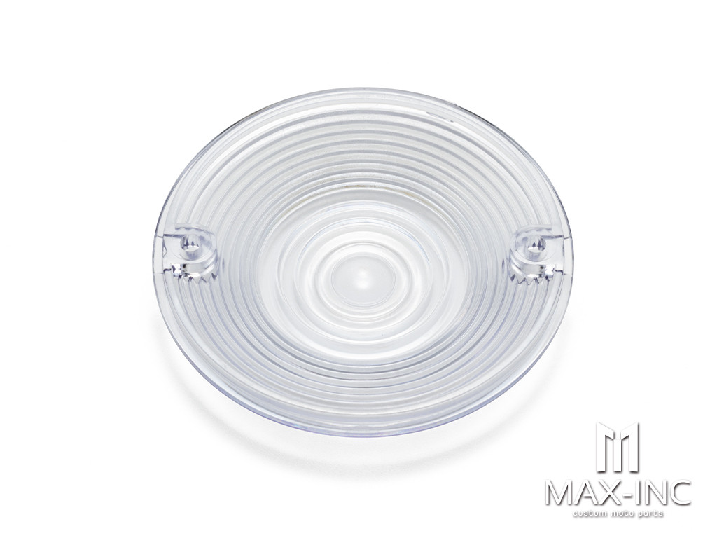 4PCS Turn Signal Light Lens Cover Clear Lamp Lens Cover Plastic For Harley Touring Road King Softail