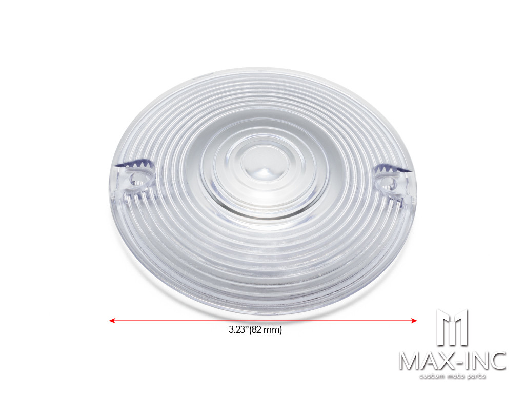 4PCS Turn Signal Light Lens Cover Clear Lamp Lens Cover Plastic For Harley Touring Road King Softail