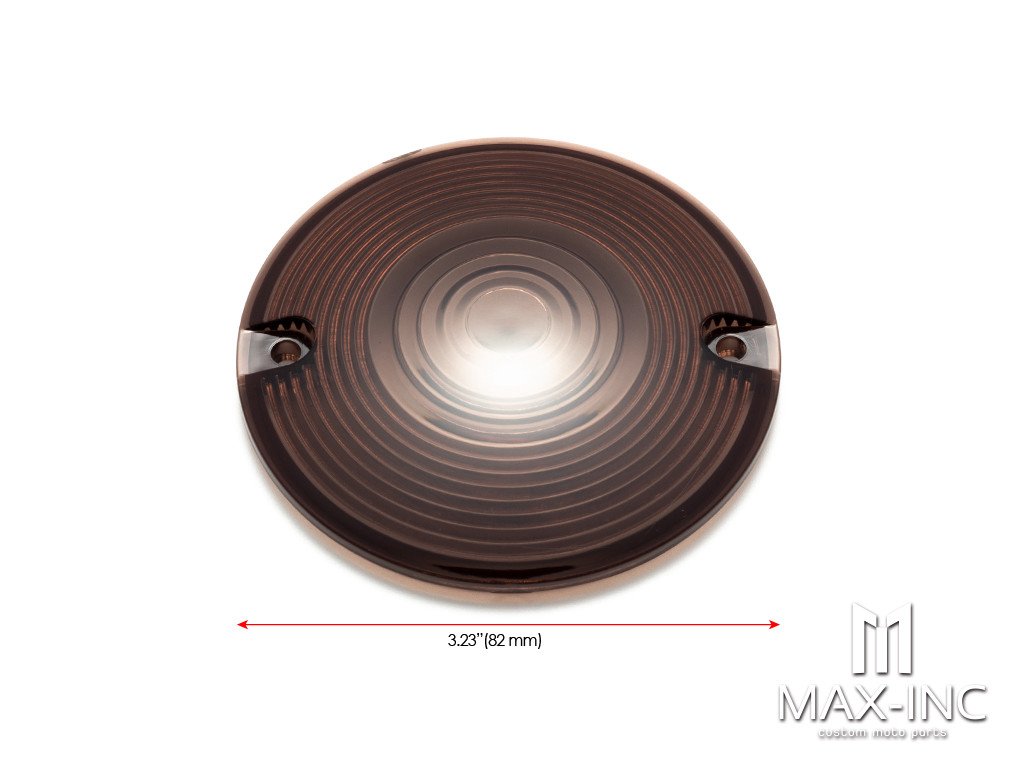 Motorcycle Smoke Turn Signal Light Lens Cover 2PCS For Harley Touring Road Electra Glide Road King FLHR Softail