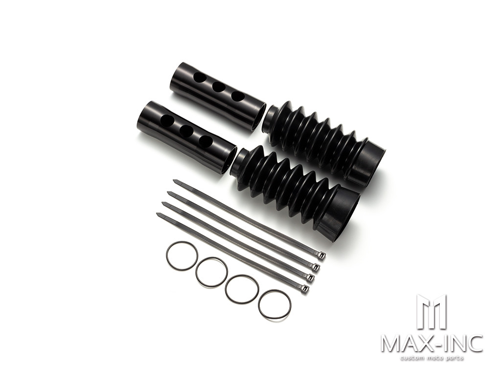 Harley 883 1200 Damping sleeve decorative sleeve (lower rubber sleeve) (upper aluminum three hole)