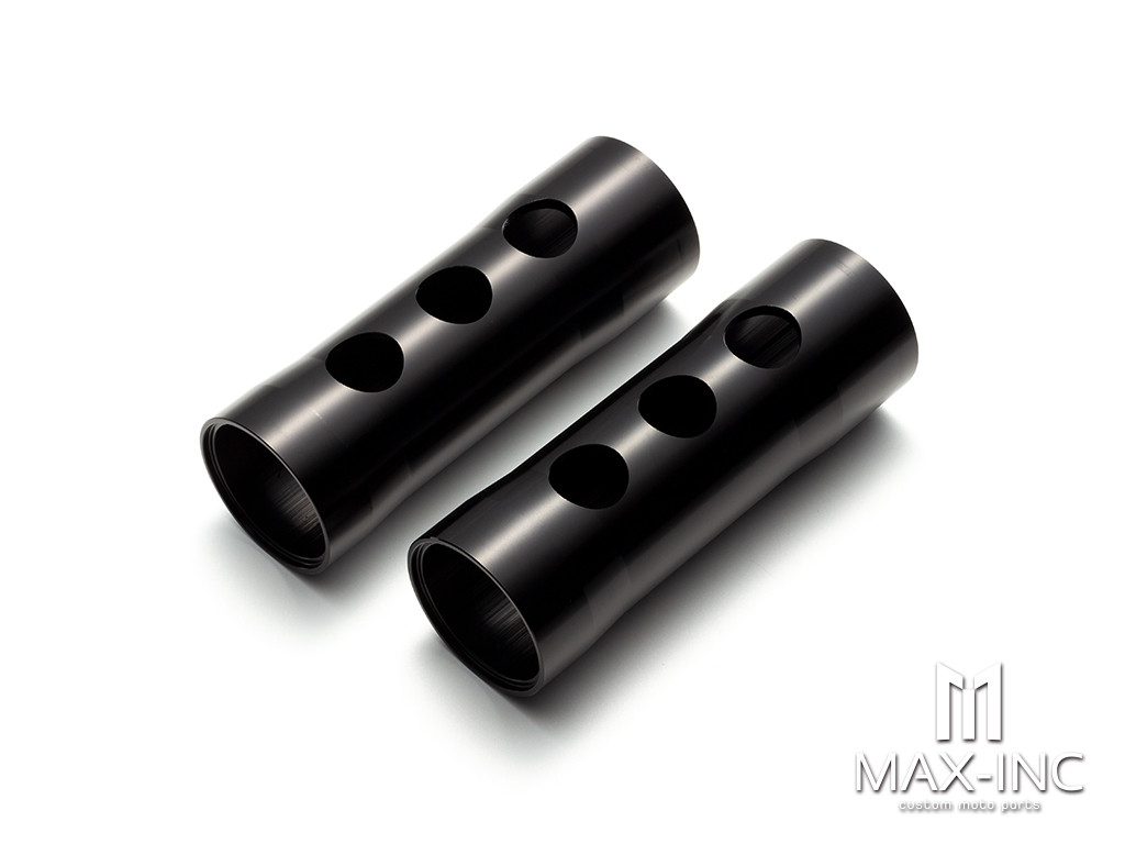 Harley 883 1200 Damping sleeve decorative sleeve (lower rubber sleeve) (upper aluminum three hole)