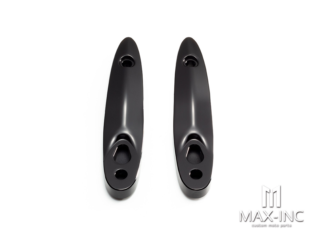 Motorcycle Black Rear Turn Signal Extension Bracket Relocation Kit For Harley Softail 00-20 Slim Breakout Fat Boy FLFB FXBB FXBR