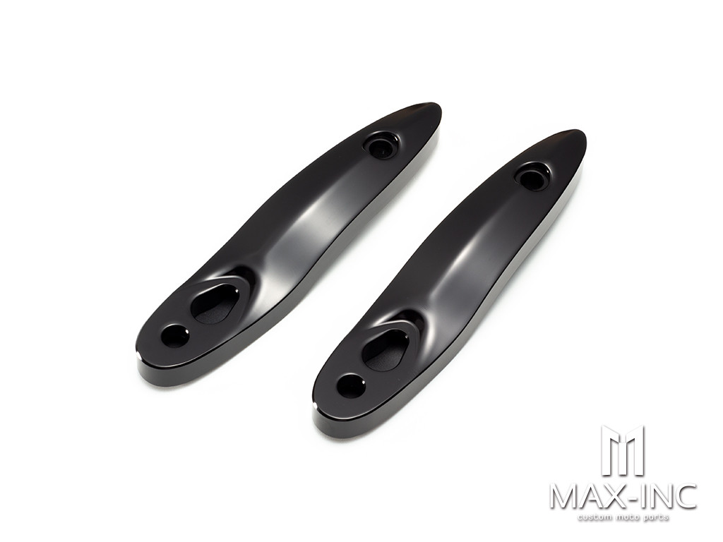 Motorcycle Black Rear Turn Signal Extension Bracket Relocation Kit For Harley Softail 00-20 Slim Breakout Fat Boy FLFB FXBB FXBR