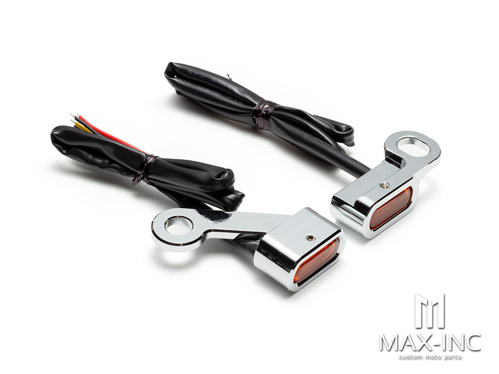 Motorcycle Mini LED E Mark Turn Signal Light Running Indicator Lamp For Harley Sportster XL 2004-2021 1200 883 72 48 Roadster