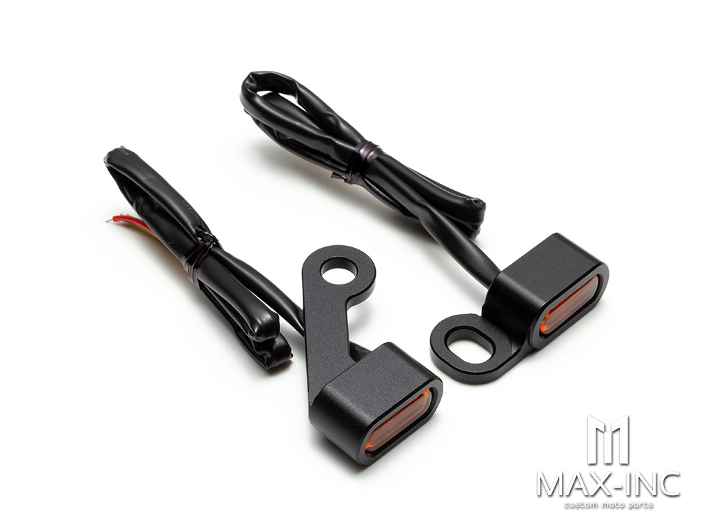 Black Yellow Motorcycle Mini LED E Mark Turn Signal Light Running Indicator Lamp For Harley Sportster XL 2004-2021 1200 883 72 48 Roadster