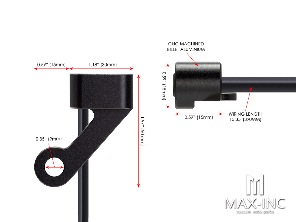 BLACK SMOKED Motorcycle Mini LED E Mark Turn Signal Light Running Indicator Lamp For Harley Sportster XL 2004-2021 1200 883 72 48 Roadster