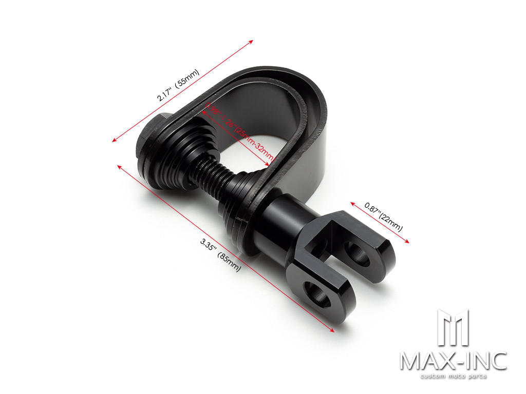 25mm~32mm Black Universal Pedal 