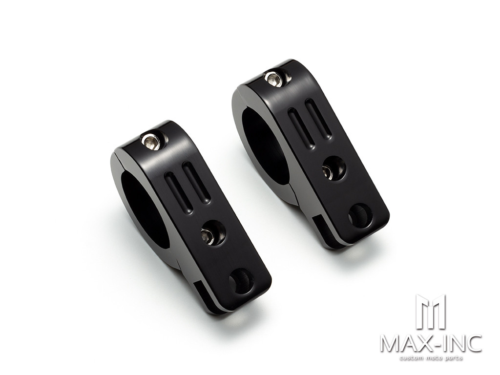 Black Refit the mounting and fixing bracket of the guard bar Pedal 38MM