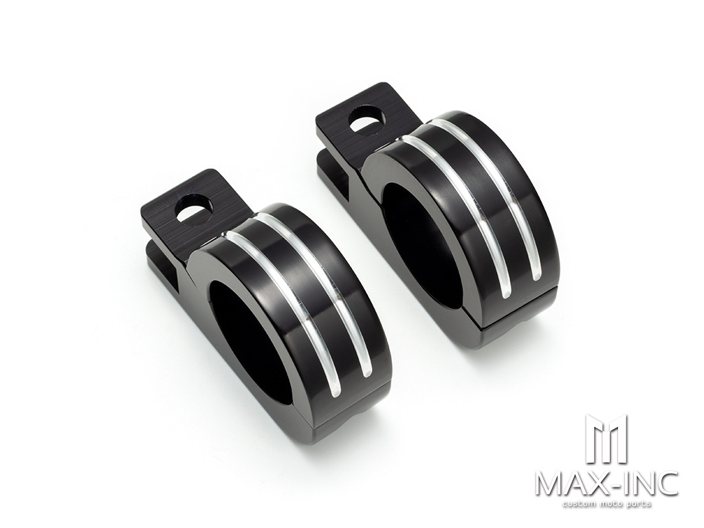 Black Cut Refit the mounting and fixing bracket of the guard bar Pedal 32MM