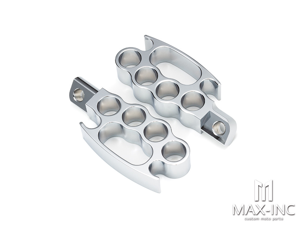 Chrome Harley XL883 1200 X48 Modified Pedal Cat Foot