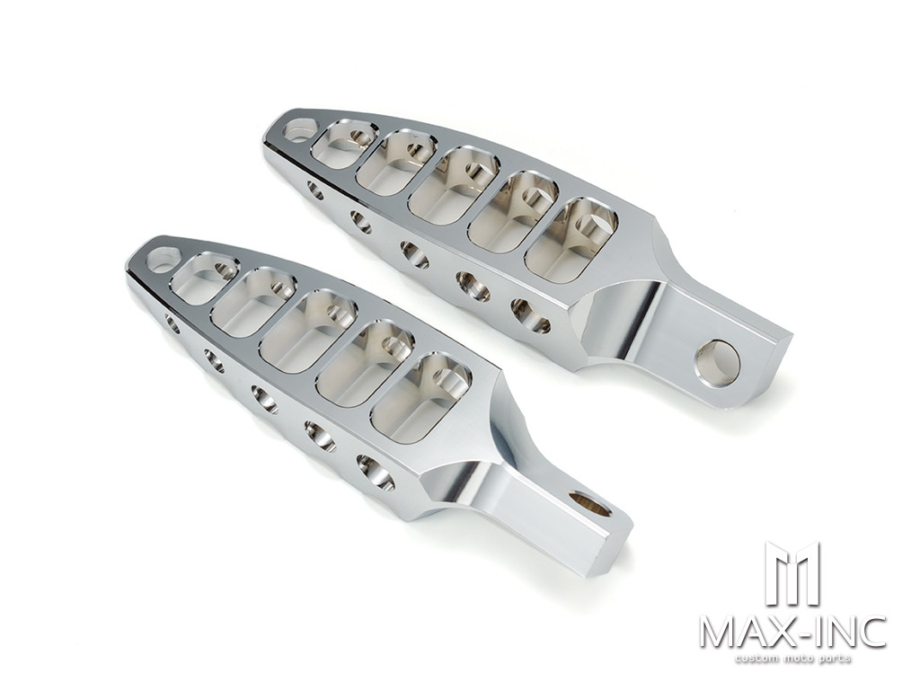 Chrome Harley XL883 1200 X48 CNC Aluminum Modified Pedal 