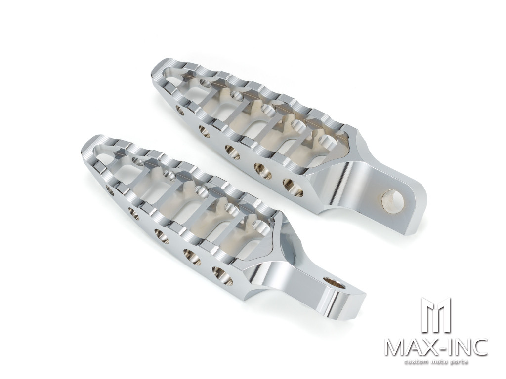 Chrome Harley XL883 1200 X48 CNC Aluminum Modified Pedal 