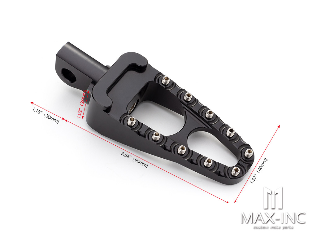 Black Motorcycle Gear Shift Brake Pedals Toe Shifter Peg for Harley Dyna Fatboy Sportster 883 Street Bob Bobber Chopper