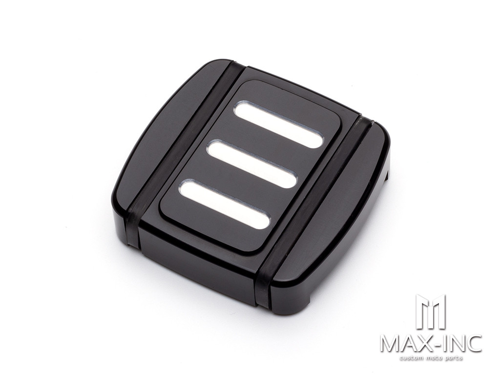 Motorcycle Brake Pedal Cover CNC Black Clutch Brake Pedal Pad For Harley Softail Breakout FX Dyna Street Bob 93-2017 XG500 XG750