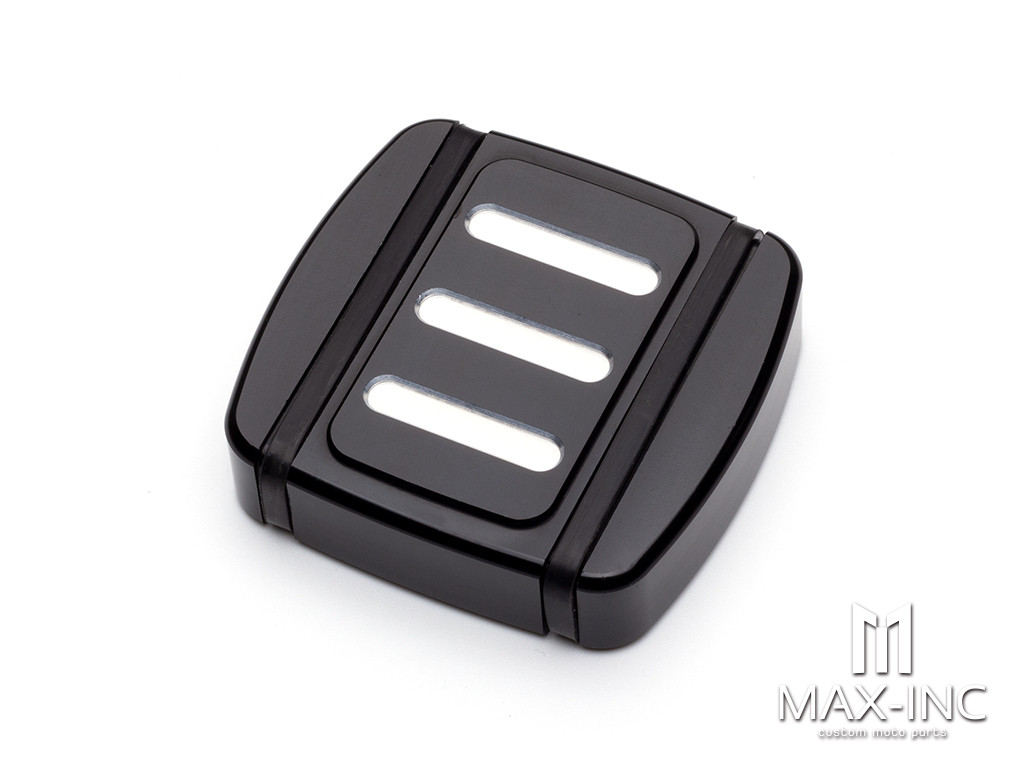 Motorcycle Brake Pedal Cover CNC Black Clutch Brake Pedal Pad For Harley Softail Breakout FX Dyna Street Bob 93-2017 XG500 XG750