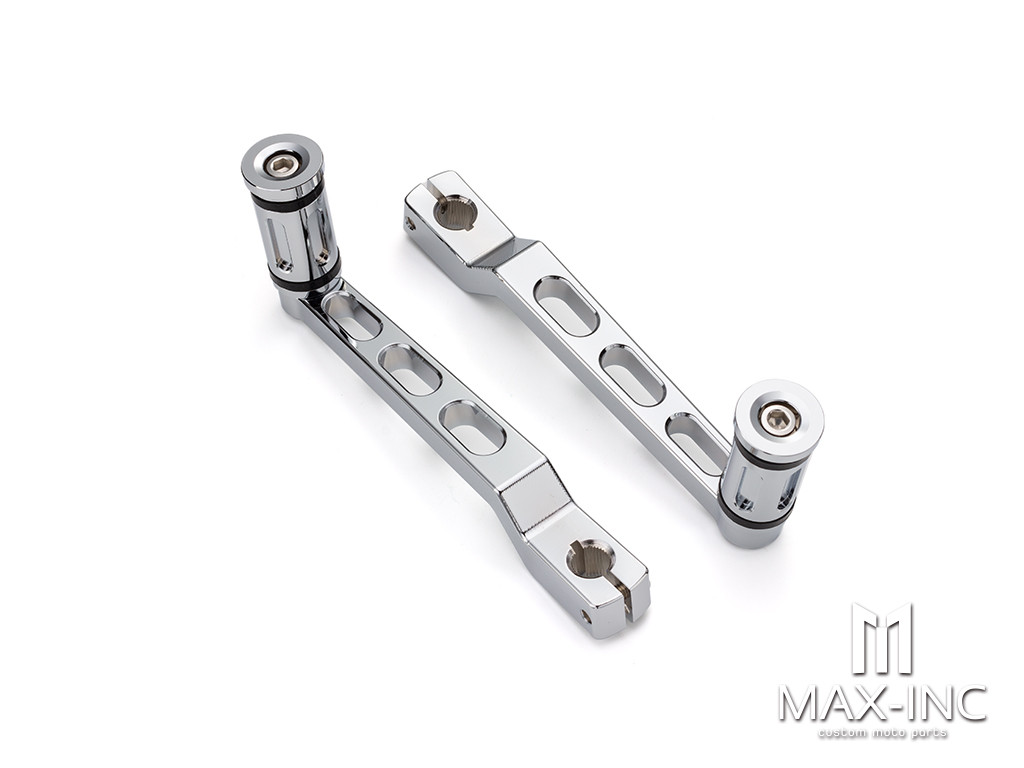 Motorcycle Heel Toe Shift Levers Shifter Pegs for Harley Touring Road King Street Glide Electra Glide Softail Fatboy FL FLT FLHT