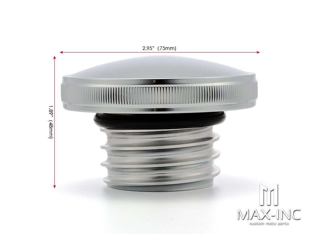 Chrome Motorbike Gas Cap CNC Fuel Oil Tank Cover For Harley Sportster Road King Dyna Softail 1996-2012 2013 2014 2015 2016 2017 2018