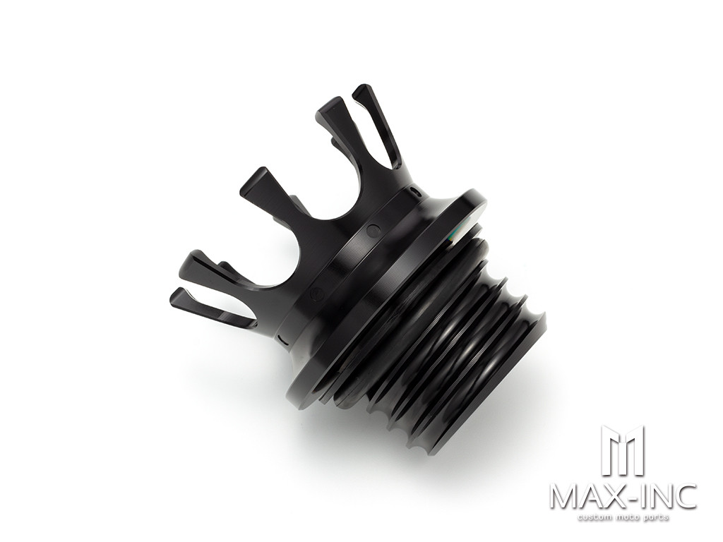 Motorcycle Gas Tank Oil Cap Vented Fuel Gas Tank Aluminum For Harley Sportster XL 48 Dyna Softail Touring Road King Freewheeler