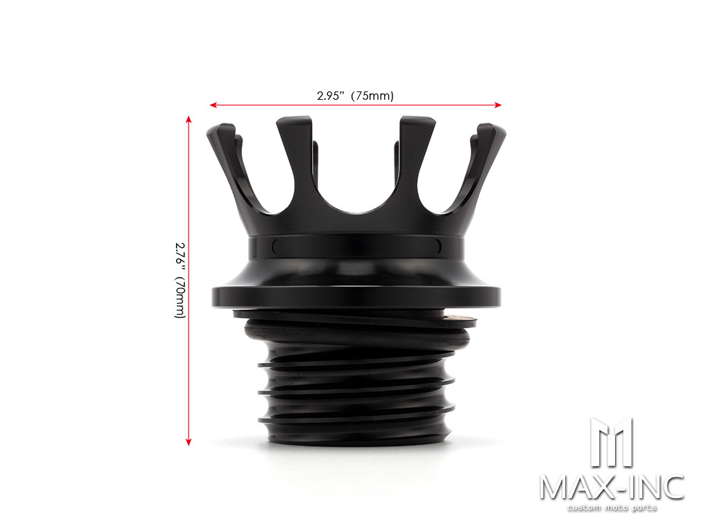 Motorcycle Gas Tank Oil Cap Vented Fuel Gas Tank Aluminum For Harley Sportster XL 48 Dyna Softail Touring Road King Freewheeler