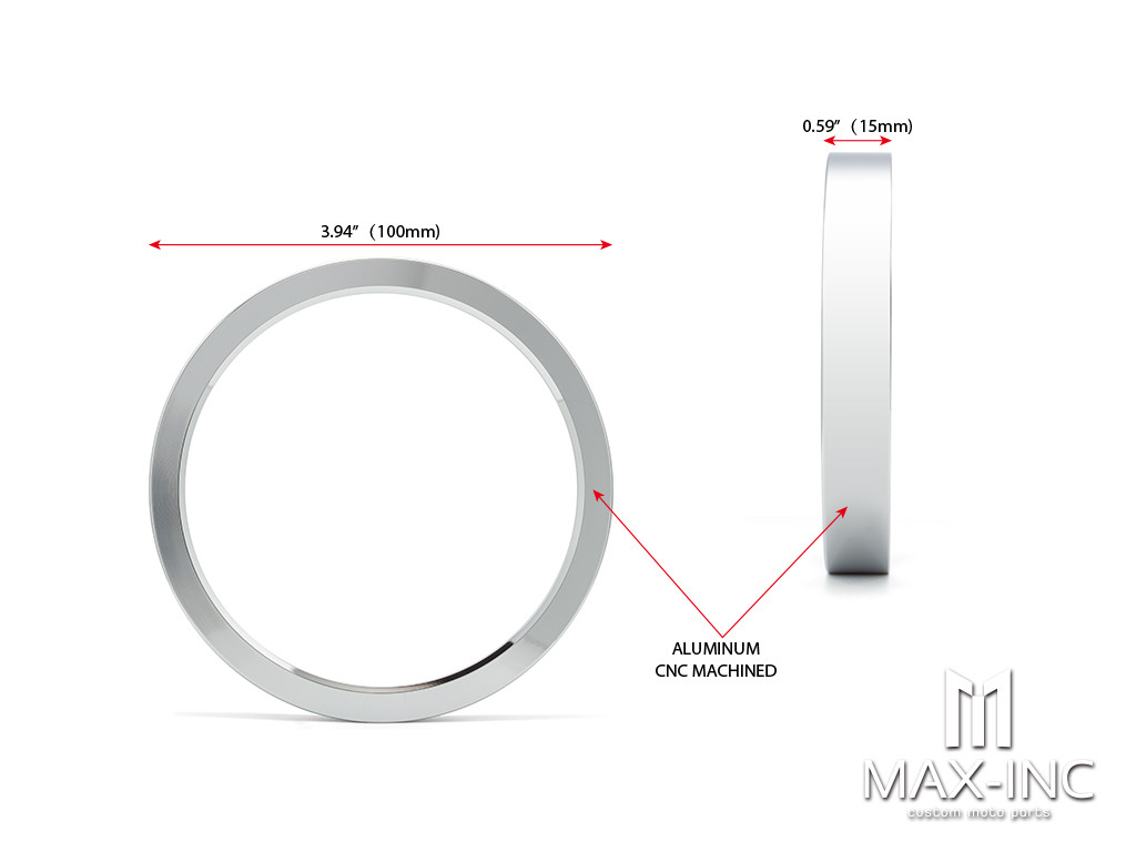 Chrome Motorcycle Accessories Billet Speedometer Trim Bezel Cover For Harley Dyna Street Bob Low Rider Sportster XL 883 1200