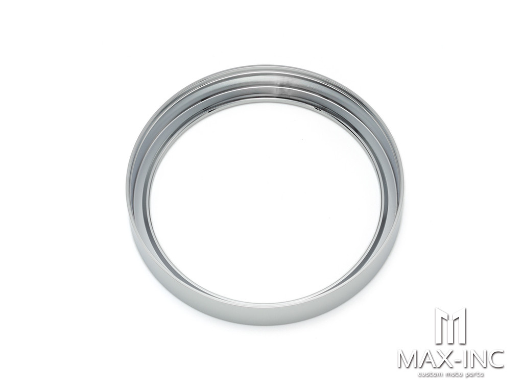 Chrome Motorcycle Accessories Billet Speedometer Trim Bezel Cover For Harley Dyna Street Bob Low Rider Sportster XL 883 1200