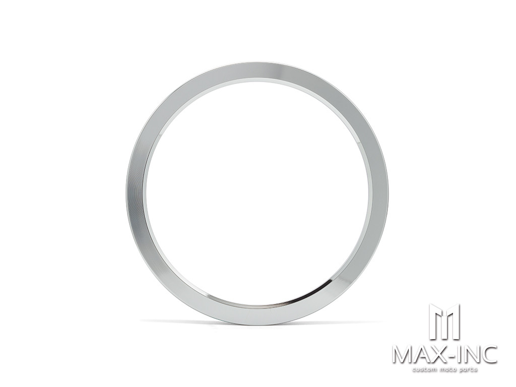 Chrome Motorcycle Accessories Billet Speedometer Trim Bezel Cover For Harley Dyna Street Bob Low Rider Sportster XL 883 1200